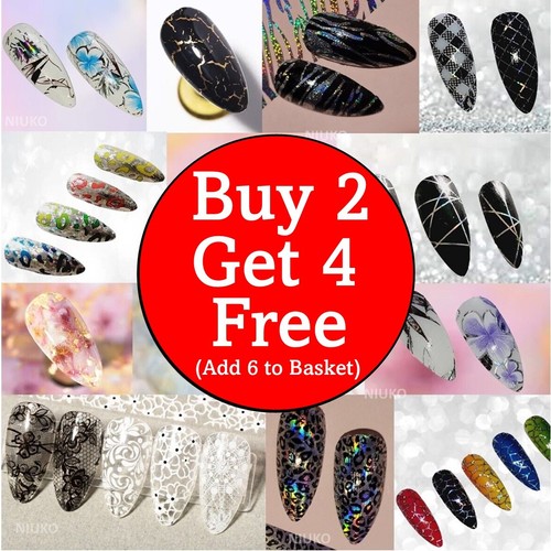 Nail art folien holografisch - nail,