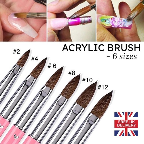 Acryl nagelbürste kolinsky - acryl,