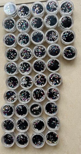 Nagel glas steinchen - nagel,