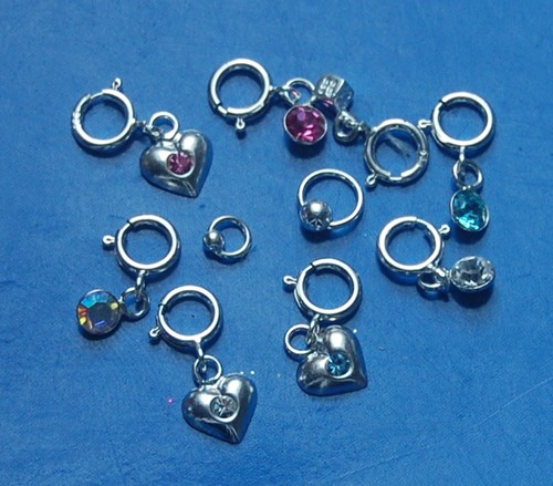 Nagelpiercing mit verschluss - nagelpiercing,