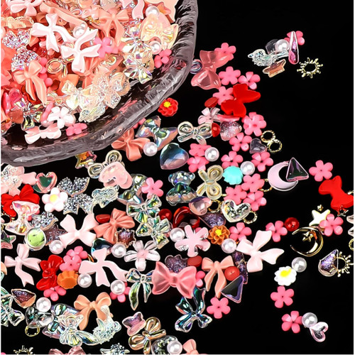 Nagel charms 500 stueck - 500, 3d