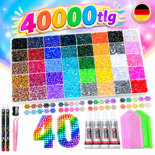 Nageldeko set 000 stück - 40.000,