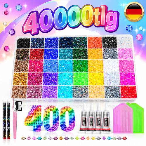 Nageldeko set bedazzling - nageldeko-set, bedazzling-set