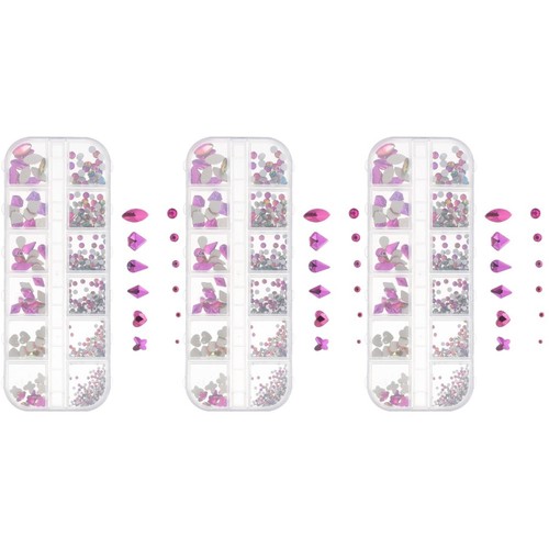 Boxes nail art - 3,