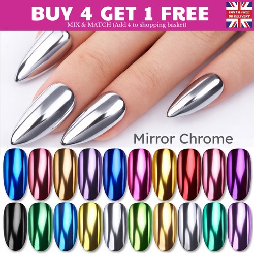 Spiegel chrom nagelpuder - chrom,