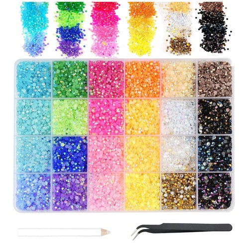 Nagelstrasssteine 24000 stück - nagelstrasssteine,
