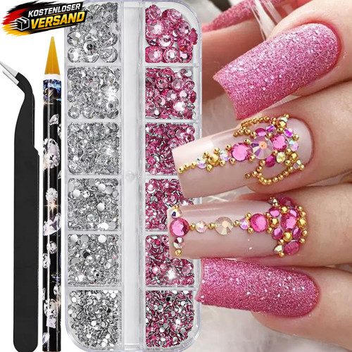 Nagelsteine set mit größen - nagelsteine,