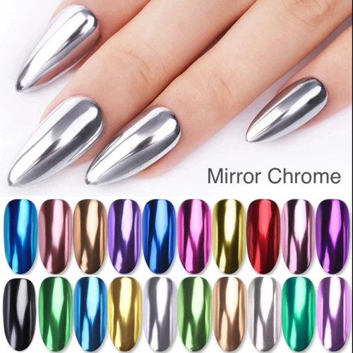 Spiegel chrom nagelpuder - chrom,