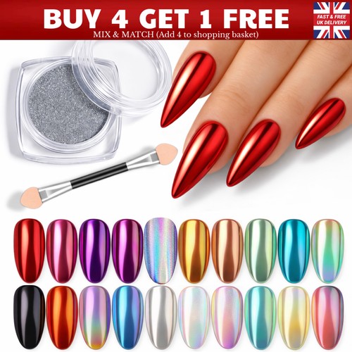 Mirros chrome nagelpulver - mirros,