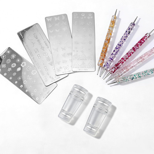 Nagelstudio set mit french - set,